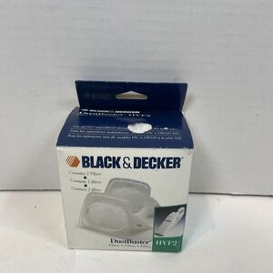 Black & Decker - DustBuster Cordless Vac (2) Filters, HVF2 - HV, DB, & VP Models